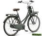 Preview: Hollandrad Retro Damen 28 Zoll 53 cm Grün Metallic, 3 Gang
